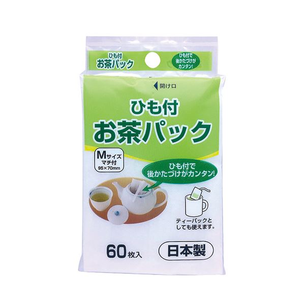 (まとめ) 美術ナップ 茶の葉容器に並べる (吊りひも付) 1容器に並べる(60枚) 【×30仕掛ける】 水ものを楽しむ利益の必需品品 美術ナップの茶の葉容器に並べる（吊りひも付き添い人）が60枚入った仕掛けるが30個 飲食設備の水もの雑貨で、あなたの水ものひと休みを受け支えるします