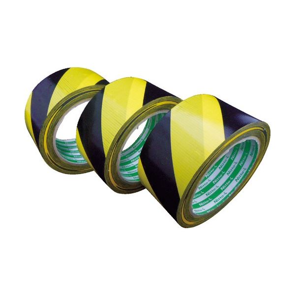 (まとめ) 日東エルマテリアル プリント養生テープ P-YB 50mm×25m イエロー/ブラック P-YB50 1巻 【×5セット】 黒 黄 安全を守る魔法のテープ 注意喚起、安全標示を完璧に 黄色と黒のコントラストが目を引くP-YB50、50mm×25mの大容量 貼るだけで安心、安全を守る 事故を