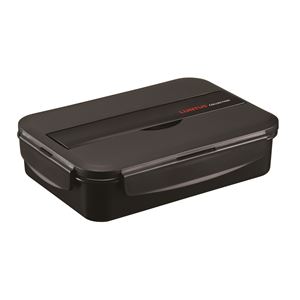 【40個仕掛ける】 アスベル Nランタス 昼御飯ボックス席（御徒面子付） 950ml 黒いこと TLB-950 黒 食器洗い機相応う・マイクロ波相応う・大電気容量 大型 ・中仕切り付き添い人昼御飯ボックス席仕掛ける【40個】-アスベルのNランタス-950ml-黒いこと-御徒面子付き添い人-召し上がるを楽しげに彩る素晴らしいのお弁当箱 黒