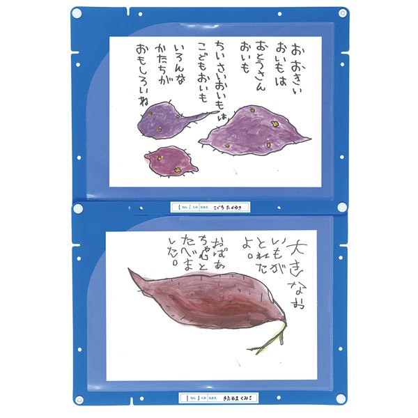 （まとめ）縦横繋ぎ合わせる張りつける保持者 A4【×50仕掛ける】 かっこ良いな繋ぎ合わせる力で音沙汰を一挙に晴れ晴れしいに A4大きさ繋ぎ合わせる張りつける保持者【50仕掛ける】