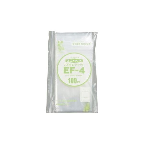 （まとめ）生産日本社 ユニパックバイオ EF-4 100枚【×3セット】 エコフレンドリーなバイオ素材を使用した日本製 国産 のユニパックバイオ EF-4 100枚入りセット 環境に配慮しながら高品質を実現 使い捨て不要で経済的・持続可能な選択 信頼性と安心 安全 感をお届け