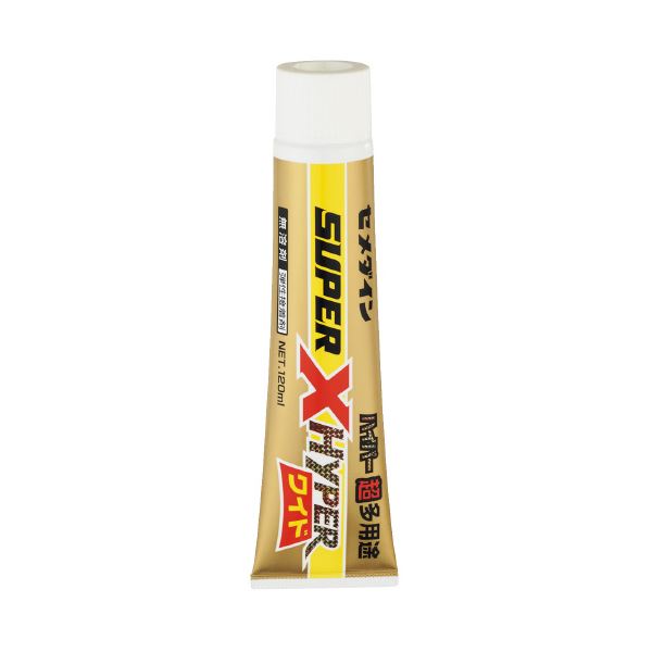 （まとめ）セメダイン 百貨店Xハイパーワイド120ml AX-177（×5書き割り） 不思議なこと的な幅ひろいさを誇る窮まりの貼り付ける剤 セメダイン 百貨店Xハイパーワイド120ml AX-177（×5書き割り）