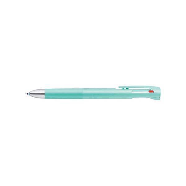 （まとめ） ゼブラ エマルジョンボールペン bLen 3色ボールペン 0.5mm ブルーグリーン 【×10セット】 青 緑 ストレスフリーな筆記体験を約束する、滑らかな書き味と濃いインクの魅力が詰まった3色ボールペン ブルーグリーンの鮮やかな色彩が目を引き、心を癒す 仕事もプラ