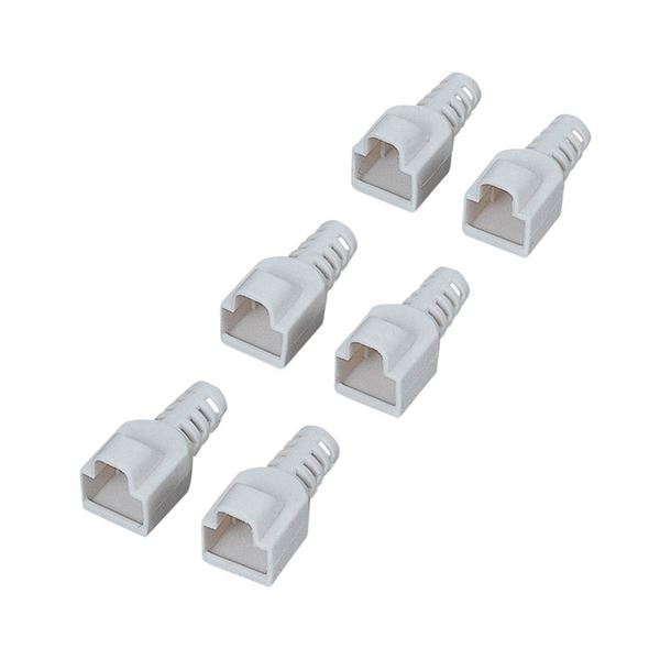 （まとめ） 先付タイプコネクタ保護カバーエコ対応 ベージュ LD-EBBE6 1パック(6個)【×10セット】 ケーブル作成の際に必須の先付けタイプ エレコムの先付タイプコネクタ保護カバーは、エコ対応でベージュカラーがおしゃれ 1パックに6個入り×10セットでお得 ケーブルをし