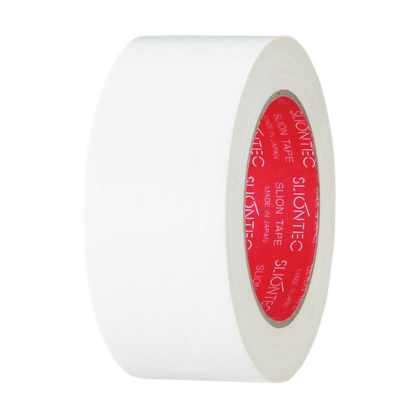 スリオンテック カラー布テープ 50mm×25m 白 343702WH 1セット（30巻） カラフルな布テープで楽しく色分け 大容量 大型 30巻セットで作業効率UP スリオンテック カラー布テープ 50mm×25m 白、色彩の世界へ導く