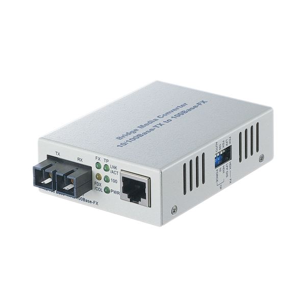 バッファロー 光メディアコンバータ2芯マルチモード 100BASE-TX:100BASE-FX(SC) 2km LTR2-TX-MFC2R 1台 高速・高品質な通信を実現するLTR2-TX-MFC2Rが、ネットワーク環境を革新します