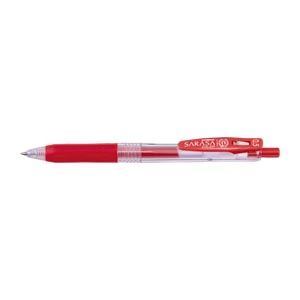 （まとめ） ゼブラ サラサクリップ ボールペン 0.5mm 赤 【×50セット】 驚異的な色のバリエーション あらゆる色彩を手に入れよう （まとめ）0.5mmボールペン 赤【×50セット】