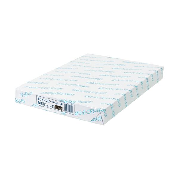 （まとめ）日本紙パルプ商事 ホワイトコピーペーパーF A3 PPC パソコン WCPFA3 1冊（500枚） 【×5セット】 白 1冊で手に入る高品質なコピー用紙F A3を5セットでお届けします 書類作成やプレゼンテーションに最適な信頼性抜群のコピー用紙 使いやすさと経済性を兼ね備えた