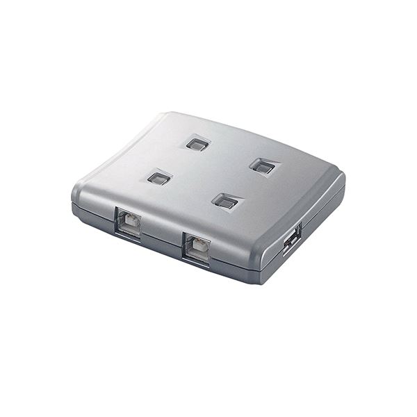 USB2.0手動うつり変わり器 4うつり変わり USS2-W4 4台のマイコン パソコン で1つのUSB印刷人や記憶装置備品をたわい無いに切り替え USB2.0手動うつり変わり器で助けになるな分かち合う周囲の状況を現実化