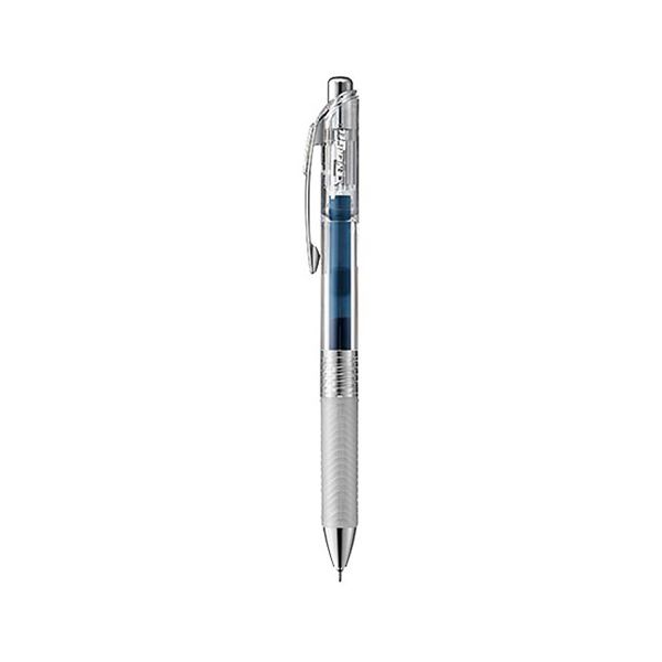 （まとめ） ぺんてる ノック式エナージェル インフリー 0.5mm ブルーブラック 【×20セット】 黒 青 一目で鮮やかなインクカラーが分かる透明軸を採用 驚きのノック式エナージェル インフリー 0.5mm ブルーブラックが20セットでお得 使いやすさと美しさを兼ね備えた、あな