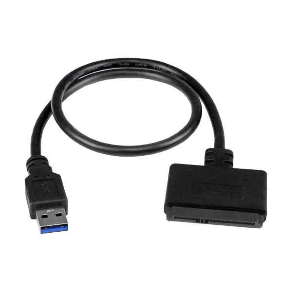 （まとめ）StarTech.com SATA-USB3.0 取り替えっこ有線テレビ 架線 アダプター UASP相応う 2.5inSATA 3.0 SSD/HDD相応う USB3S2SAT3CB 1個 【×3書き割り】 万覚え帳マイコンから高速道路メモリアクセス SATA-USB有線テレビでSSD/HDDを飾り気の無い繋ぎ合わせる 最新USB3.0相応うで資料移らすもスピーディ 2.5inSATA 3