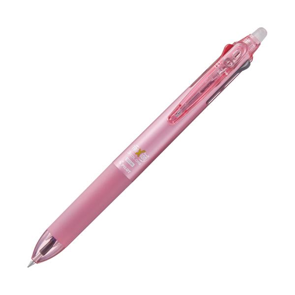 (まとめ)パイロット 多色ゲルインキボールペンフリクションボール3 スリム 0.5mm(軸色:ソフトピンク)LKFBS60EF-SP 1本【×10セット】 パイロットの多色ゲルインキボールペンフリクションボール3 スリム0.5mm、ソフトピンク軸、10本セット、書き心地抜群、仕事や学校、|夢の小屋