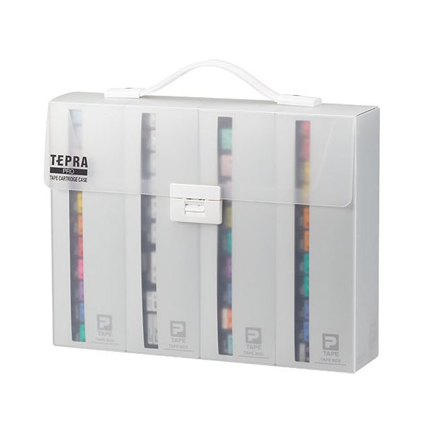 第一人者体育館 テプラ PRO 磁気テープ薬莢用入れもの 約W317×D70×H245粍 SR4TH 1個 【×10仕掛ける】 次世代の下げ札印刷工＆切り立てる機関、テプラ PRO 薬莢入れもの付き添い人仕掛ける 使いやすく高特性な刷り上げるを現実化し、広々とした役立つことに相応う 生やさしいに労働者階級遣りかたの下げ札作