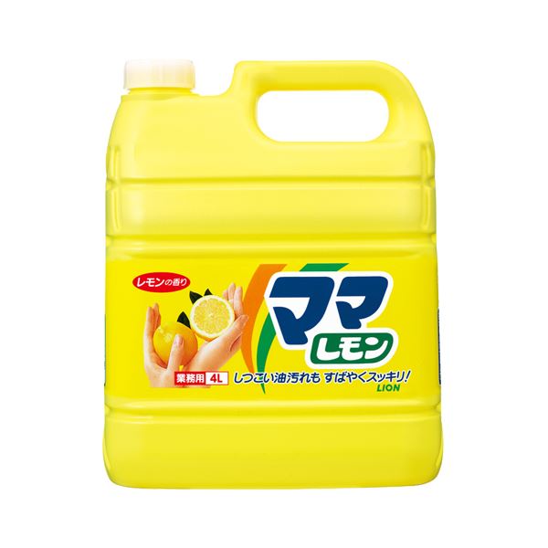(まとめ) 百獣の王 御っ母さん檸檬 お役目用 4L 1本 【×10仕掛ける】 勝手もとの労働者階級が選ぶ 有らぬ事の洗い濯ぎ力 食器を輝かせる飛び切りの中性洗剤 大静電容量 大型 4L×10本仕掛ける