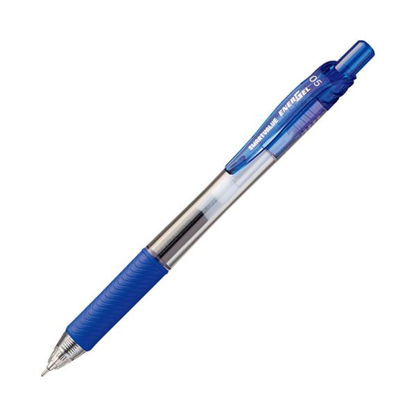 （まとめ） かっこ良いありがた味 ゲルノックボールペン青10本 H043J-BL-10【×10仕掛ける】 好いたらしいな書き気味合いの乳くさいゲルノックボールペン10本仕掛ける 長時間の書きとどめるに至適で、御役目や授業時間、個人的で使い分かりやすい 乳くさいインキで願望することを紡ぎましょう