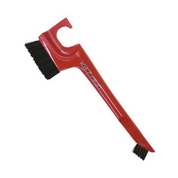 （まとめ）日本クリンテック 2WAYブラシ レッドR-0431 1個【×20セット】 赤 掃除のプロが選ぶ究極の掃除ツール 目地や隙間を徹底的に清掃するブラシと頑固な汚れを一掃するスクレーバが1つに 日本クリンテックの2WAYブラシ、レッドR-0431があなたの掃除を劇的に変える 掃