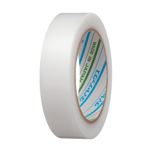 ダイヤテックス パイオランクロス粘着テープ 塗装養生用 25mm×25m クリア Y-09-CL-25 1セット(60巻) 糊残り少ない 強力粘着の塗装養生テープ クリアなダイヤテックスパイオランクロス粘着テープ25mm×25m、1セット(60巻)