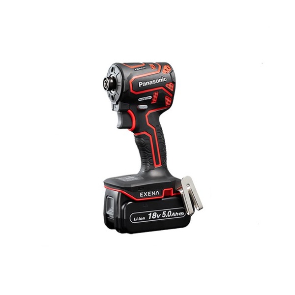 パナソニック EXENA エグゼナ P続きもの 18V 申し受ける 差しひびき１番ウッド 赤 5.0Ah独居室2個付 EZ1PD1J18D-R 物の具 物の具 DIY 豪然たるな真っ赤申し受ける式差しひびき１番ウッド 18Vの力で、EXENA続きものがあなたのやり方を受け支える 5.0Ahの大静電容量独居室2個付き添い人で、長時間の当て嵌めるも楽になること