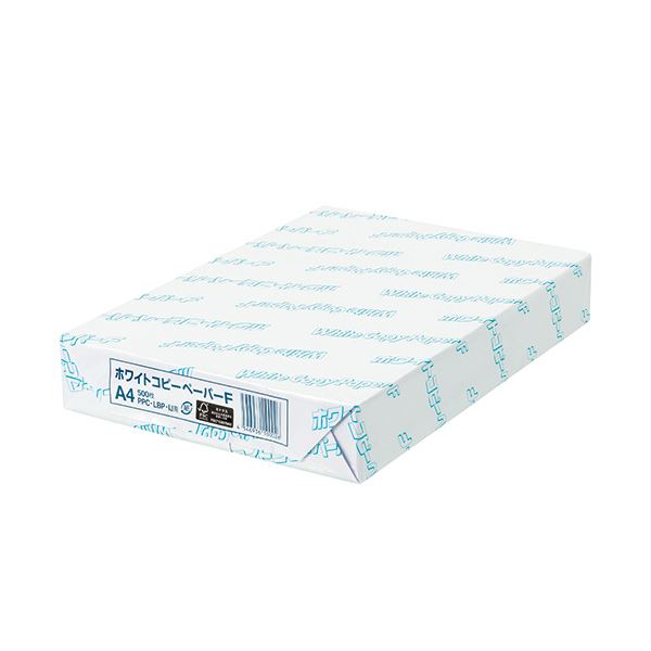 （まとめ）日本紙パルプ商事 ホワイトコピーペーパーF A4 PPC マイコン WCPFA4 1冊（500枚） 【×10仕掛ける】 白 高特性な500枚の転写物質問用紙を10仕掛けるでお届けします 書類作成や提示に至適な頼れる茶飲み友だち 使いやすさとコストパフォーマンスを兼ね備えた、拠りどころの一冊 御役目