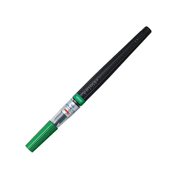 (まとめ) ぺんてる アートブラッシュ グリーンXGFL-104 1本 【×30セット】 緑 驚くほど手軽に、無限の表現が広がるマルチカラーブラシペン 鮮やかなグリーンXGFL-104が30本セットでお得に手に入る 緑