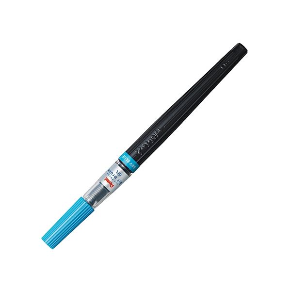 (まとめ) ぺんてる アートブラッシュ スカイブルーXGFL-110 1本 【×30セット】 青 手軽さと多様性を兼ね備えた、絵具に匹敵するカラー筆ペン 驚くほどの描き方の幅広さを体感せよ アートブラッシュ スカイブルーXGFL-110が30本セットでお得に手に入る 青
