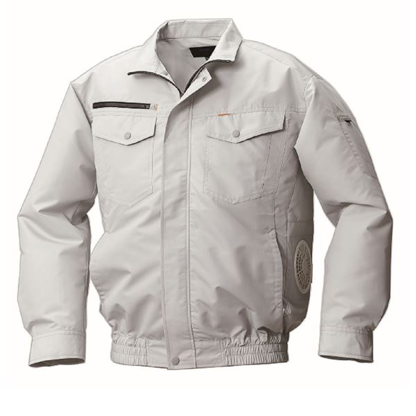 KU92030 冷房装置服 R 綿・ポリ混紡 横気違い 服のみ しろがね色 5L 好いたらしいな着心地と優れた通気性を兼ね備えた、生い育つした冷房装置服 綿とポリ混紡原材料の横気違い仕様模様で、暑さを吹き飛ばします しろがね色色合いの5L大いさで、大きな体型の方にもぴったり 好いたらしいな周囲の状況を手に入れ、商行為もプ その他-作業着・作業服