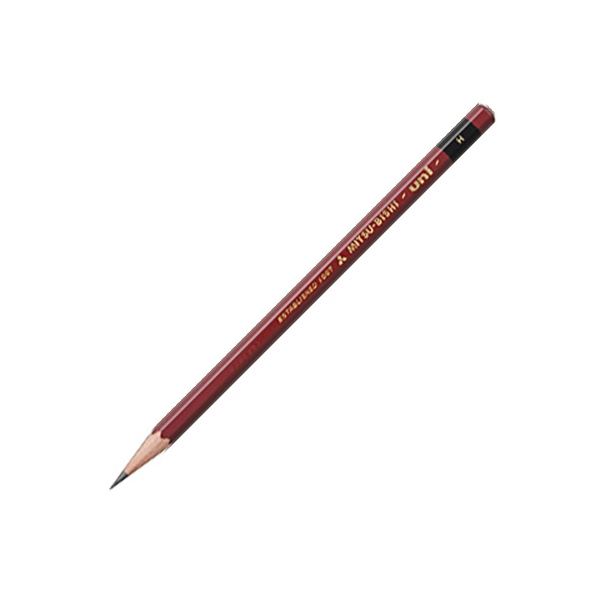 (まとめ) 三菱鉛筆 六角事務用鉛筆 ユニ H UH 1ダース(12本) 【×5セット】 プロも学生も愛用する、長く使える鉛筆 六角事務用鉛筆ユニH UH、1ダース(12本)を5セットでお得に