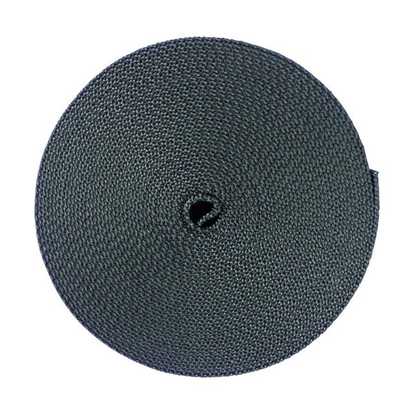 (まとめ) TRUSCO ナイロン平ベル 1.6t×38mm×10m 黒 TNB3810-BK 1巻 【×3セット】 高い耐久性 頑丈 で耐久性抜群 最強の合成繊維ベルトが摩擦や衝撃にも負けない 黒いナイロン平ベルト 1.6t×38mm×10m 1巻セット【3セット】