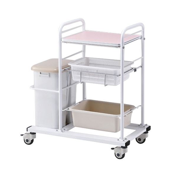 アズワン か細いオムツ取り替えっこ車 790×450×930粍 TL-01 1台 助けになるなか細い手合いの御襁褓取り替えっこ車 小回り威風堂々たるの品目で、御襁褓取り替えっこがラクラク 大きさは790×450×930粍 アズワンのか細いオムツ取り替えっこ車TL-01が1台でお届けします