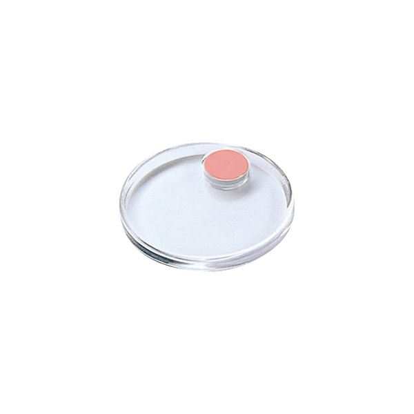 コクヨ 強力カラーマグネット＜クリヤー＞ φ40×6mm ピンク マク-T40NP 1セット（20個：2個×10パック） 透明なマグネットで、押さえた部分が見える強力なカラーマグネット φ40×6mmのピンクカラーで、1セットには20個（2個×10パック）入っています スタイリッシュに使