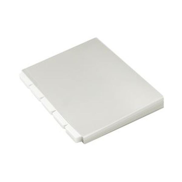 （まとめ）コクヨ ファイリングホルダー（5山見出し）A4 透明 フ-GM750-50T 1箱（10組50枚）【×5セット】 見やすく整理しやすい 便利な5山見出しファイリングホルダー 透明で使いやすいA4サイズ 1箱に10組50枚入り 【×5セット】