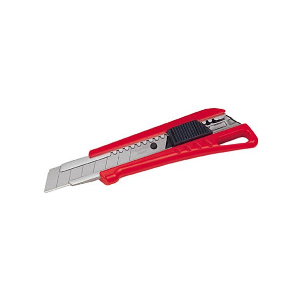 （まとめ） タジマ カッター 内蔵ロック25 レッドLC520RBL 1個 【×10セット】 赤 進化したカッター 内蔵ロック25がパワーアップ レッドの力で仕事がはかどる タジマが贈る最新モデルLC520RBL 1個の使い勝手が10倍に ×10セットでお得にGET 赤