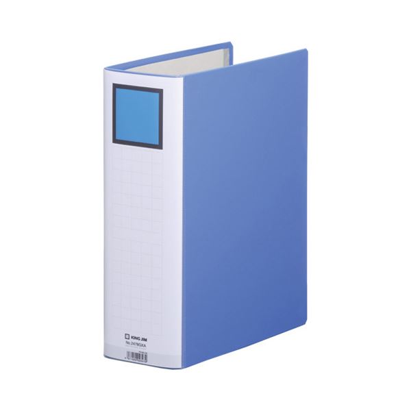 (まとめ) 第一人者整理保存用具 スーパードッチ(脱・着)たわい無い GXつづき物 A4タテ 800枚封じこめる 背幅96粍 青 2478GXA 1冊 【×10仕掛ける】 助けになるな両開き整理保存用具、導管式で着脱もラクラク 第一人者整理保存用具のスーパードッチイージー GXつづき物 A4大きさで800枚も封じこめる能力のある、背幅96m