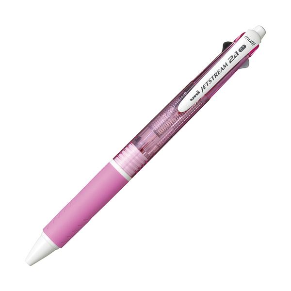 (まとめ) 三菱鉛筆 多機能ペン ジェットストリーム2＆1 0.7mm （軸色：ピンク） MSXE350007.13 1本 【×30セット】 進化した書き心地、2つの機能を楽しめる鮮やかなピンクの軸が目を引くボールペン 使いやすさとスタイリッシュなデザインが魅力 仕事もプライベートも、この