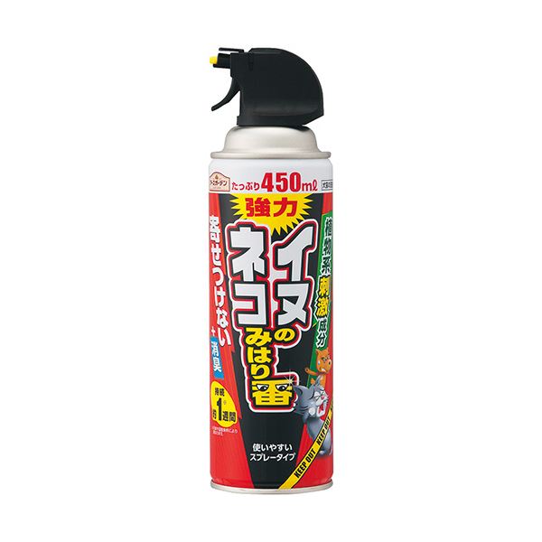 （まとめ）アース製薬 アースガーデン イヌ・ネコのみはり番スプレー 450ml 1本【×3セット】 ペットの安心 安全 を守る アース製薬が贈る、愛犬・愛猫のための見守りスプレー450ml 1本で3倍の守り力