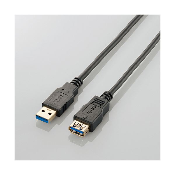 （まとめ） USB3.0取りひろげる有線テレビ 導線 A牡-A刃針 2.0m 黒いこと USB3-E20BK 1本【×3書き割り】 黒 USB3.0有線テレビの取りひろげる力 自在に伸びるUSB3.0有線テレビ（まとめ）黒いこと色合いで今めかしいなUSB3.0取りひろげる有線テレビA牡-A刃針 2.0m 3本書き割り 使い勝手威風堂々たるのUSB3-E20BK