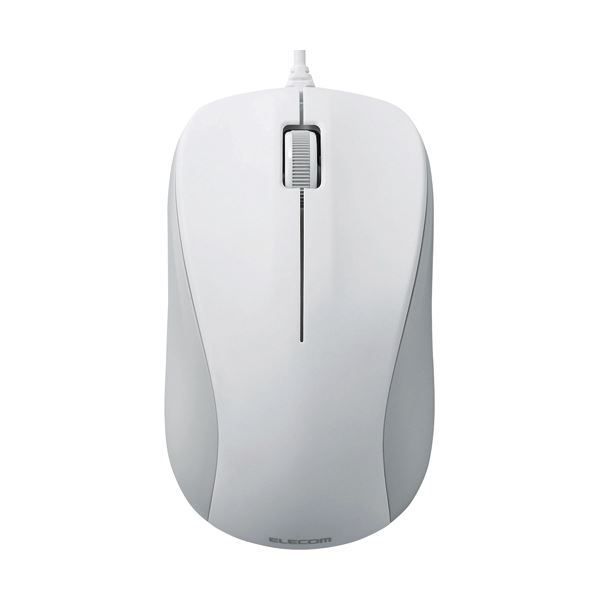 レーザーマウス／USB／3ボタン／ホワイト／RoHS指令準拠 【×10セット】 白 革新的なテクノロジーを搭載した、ホワイトカラーの3ボタンUSBレーザーマウス 環境に配慮しRoHS指令に準拠 10セットでお得 白