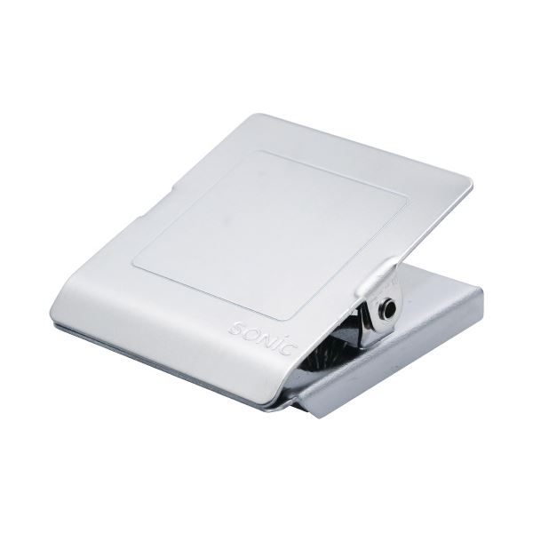 (まとめ）ソニック ステンレスマグネットクリップL CP-1093【×10セット】 マグネットパワー ステンレス製大型 大きい クリップで、整理整頓がラクラク
