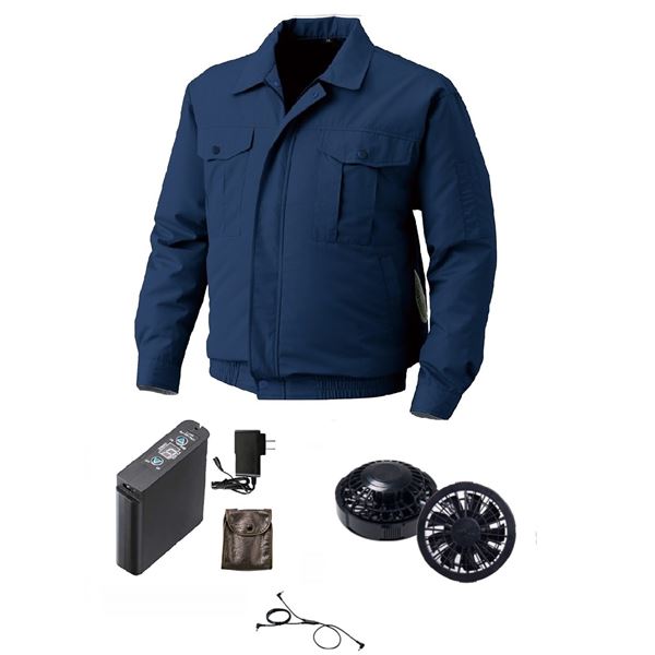 KU90470 空調服 R 綿・ポリ混紡 FAN2200G・RD9261・LISUPER1セット