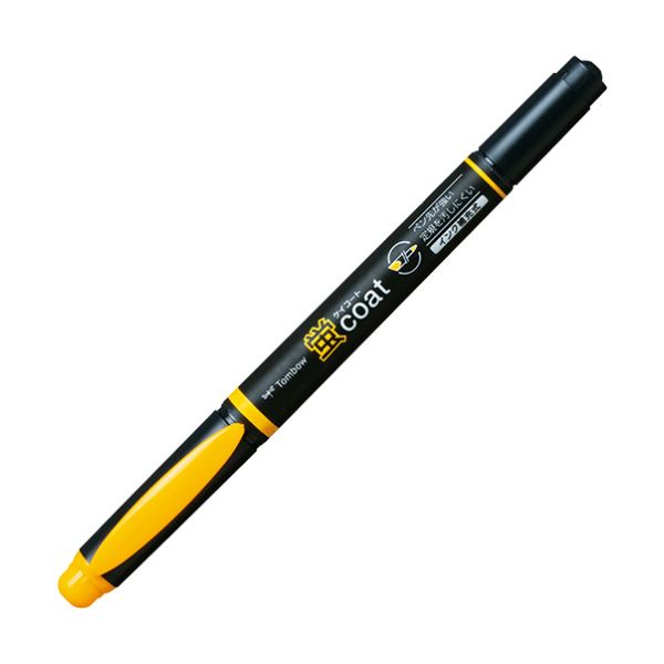 (まとめ) トンボ鉛筆 蛍コート ツインタイプやまぶきいろ WA-TC99 1本 【×50セット】 ペン先が壊れにくく、補充も可能な耐久性抜群のトンボ鉛筆 蛍コートツインタイプやまぶきいろWA-TC99は書き心地も抜群で、50セットでお得にGET 使い勝手もデザインも文句なしの一本|詳細画像