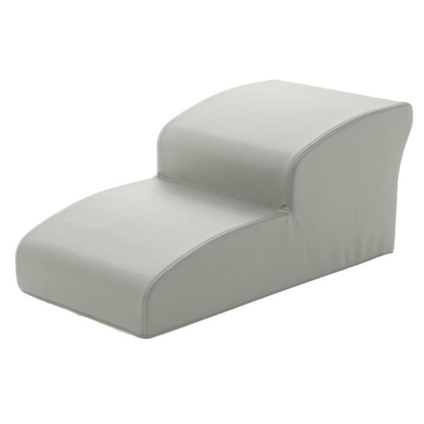 ドッグステップ/愛玩動物備品 【2段 象牙色】 幅40.5糎 合皮 フェイクレザー /むすび付けるなめし革張地 ウレタン質問用紙 〔リビング 室内犬〕 オパール 愛犬の好いたらしいな移し替えるを受け支える 寝椅子や段差も楽々 愛玩動物足取り2段象牙色 幅ひろい40.5糎で合皮張りの高品等 リビングや室内での