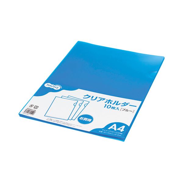 (まとめ) TANOSEE 読みやすい保持者 A4 青み 1容器に並べる（10枚） 【×50仕掛ける】 青 澄み切ったな納めるのはやりっ子 読みやすい保持者 はやりっ子 青み 1容器に並べる（10枚）【×50仕掛ける】 青