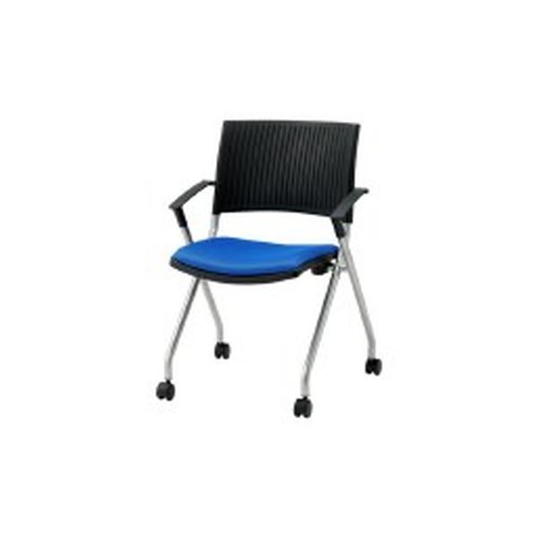 ジョインテックス 話し合いイス FJC-K5A 青碧 肘付 青 好いたらしいな話し合いを彩る、乳くさい腕付き添い人女性議長 座り気味合いの良さと今めかしいなひな形が一緒になるし、長時間の話し合いでも疲労困憊を感じさせません 結集する力を高め、アイデアの芽を育む、まさに話し合いの共同作業者 青碧の色つやがあき場所に色つや