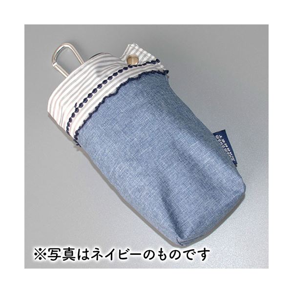オーロラチャムチャムマーケットCHAMCHAMMARKET晴ベビーミニ傘Appleembroideryグレー1CM270030392
