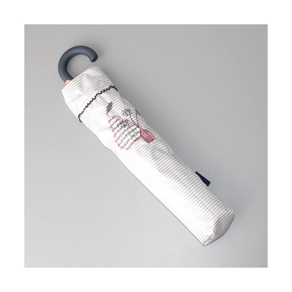 オーロラチャムチャムマーケットCHAMCHAMMARKET晴トップフラット傘Lafranceグレー1CM220060692
