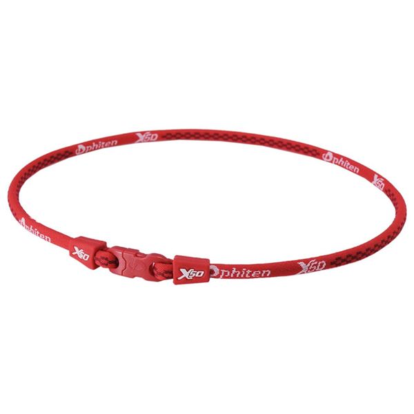 Phiten(ファイテン) RAKUWA ネック X50 レッド 55cm TF360454 赤