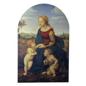 消費税無し その他 世界の名画シリーズ プリハード複製画 美しき女庭師の聖母 ラファエロ サンティ作 Www Dgb Gov Bf