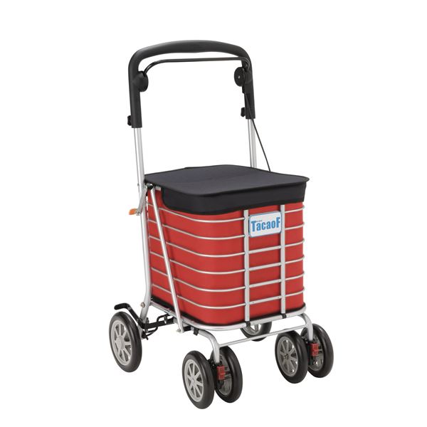 人気満点 楽天市場 シルバーカー 手押し車 スタンダードタイプ 大容量 大型 カバー付き 幸和製作所 テイコブワゴンdx レッド 介護用品 赤 株式会社夢の小屋 安いそれに目立つ Waneptogo Org
