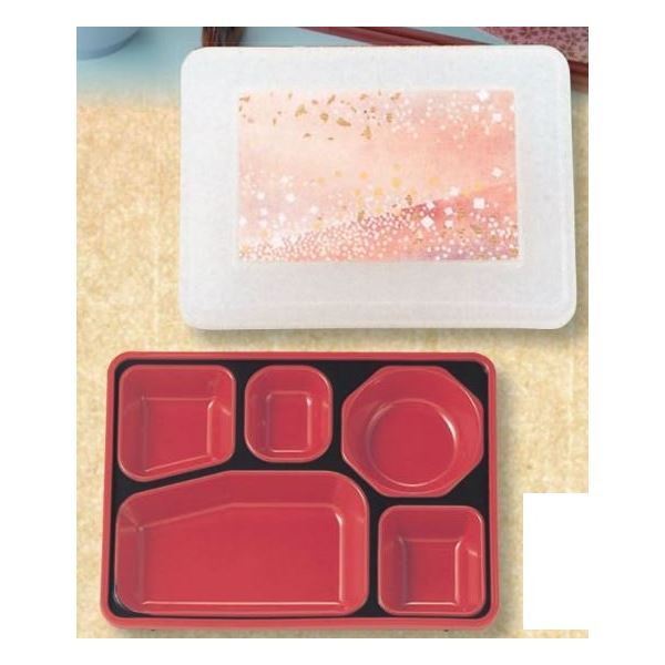 最新人気 楽天市場 業務用弁当箱10セット Fw 1000 ダイナミック副食 本体 黒 内赤40 蓋 透明 花吹雪 ピンク 株式会社夢の小屋 送料無料 Orchideesblanches Org