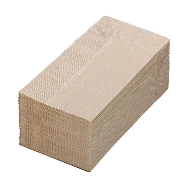 (まとめ) カラーナプキン 2PLY 8つ折 未晒し 2PU-28C 1パック(50枚)